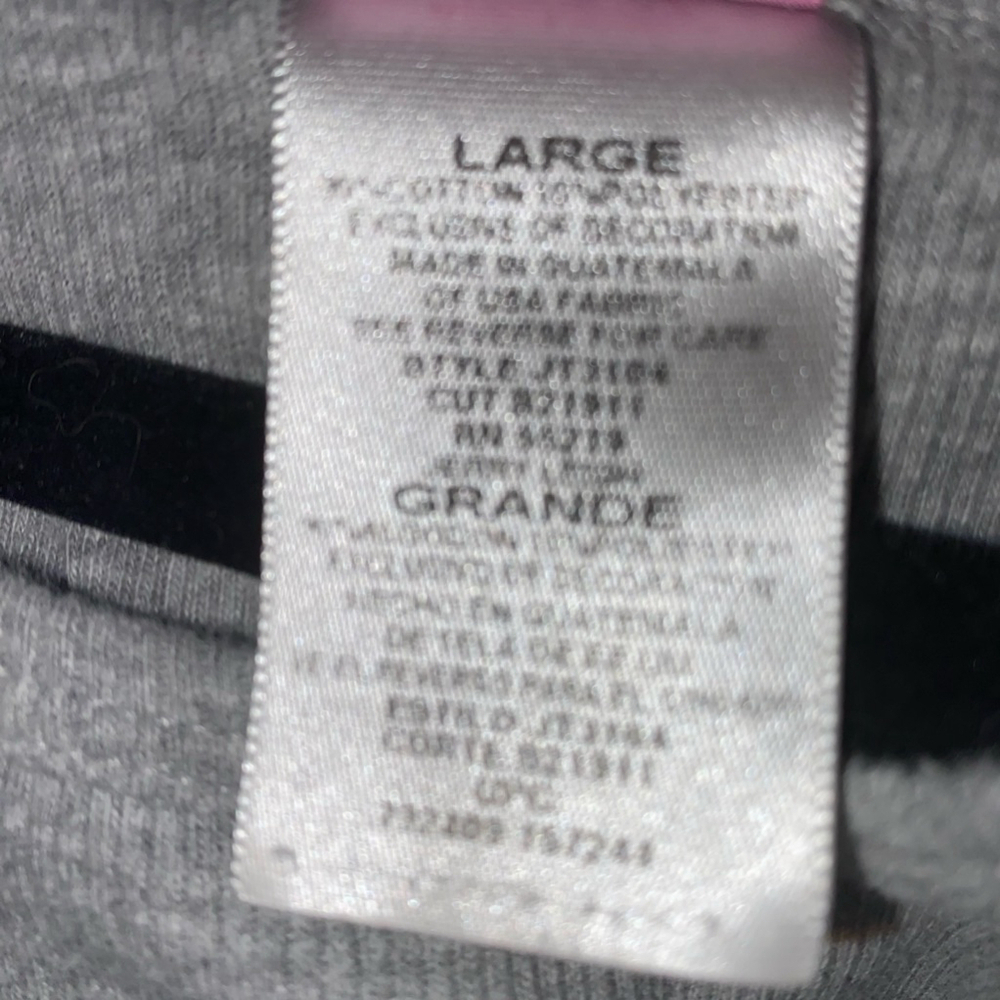 ⭐️ 3/$20 Girls Disney Tank Top with Mickey Image Large Gray - Picture 4 of 4